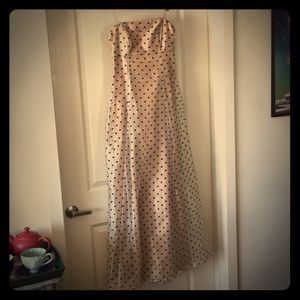 Gold Polkadot Dress